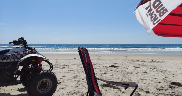 ATV on the Beach